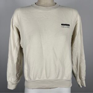 Uniqlo X Musee Du Louve Collab Cream Crewneck Sweater